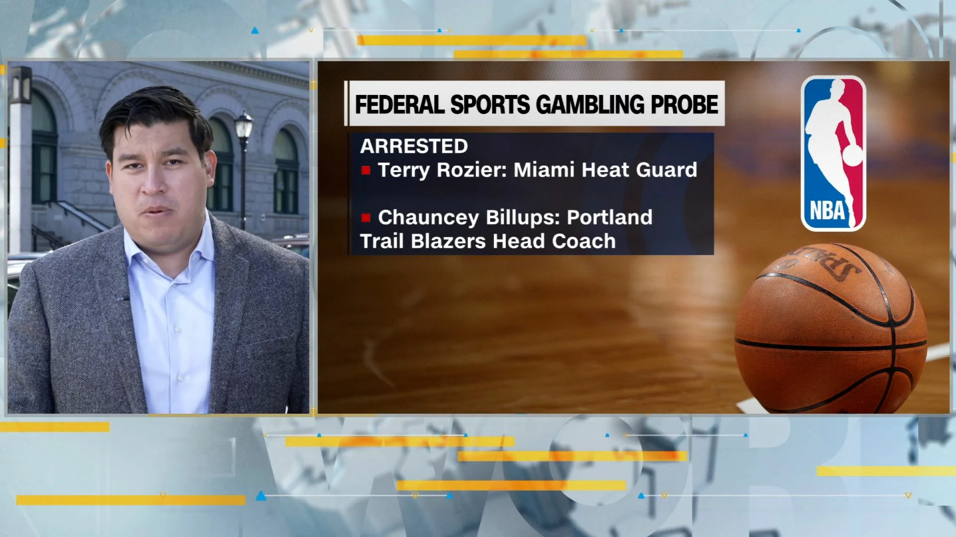 Ex-Heat Player Hit with New Bribery Charges [titlebase] in Shocking Sports-Gambling Sting