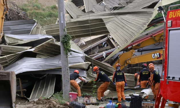 Philippines Building Collapse [titlebase] Leaves Trail of Destruction and Death
