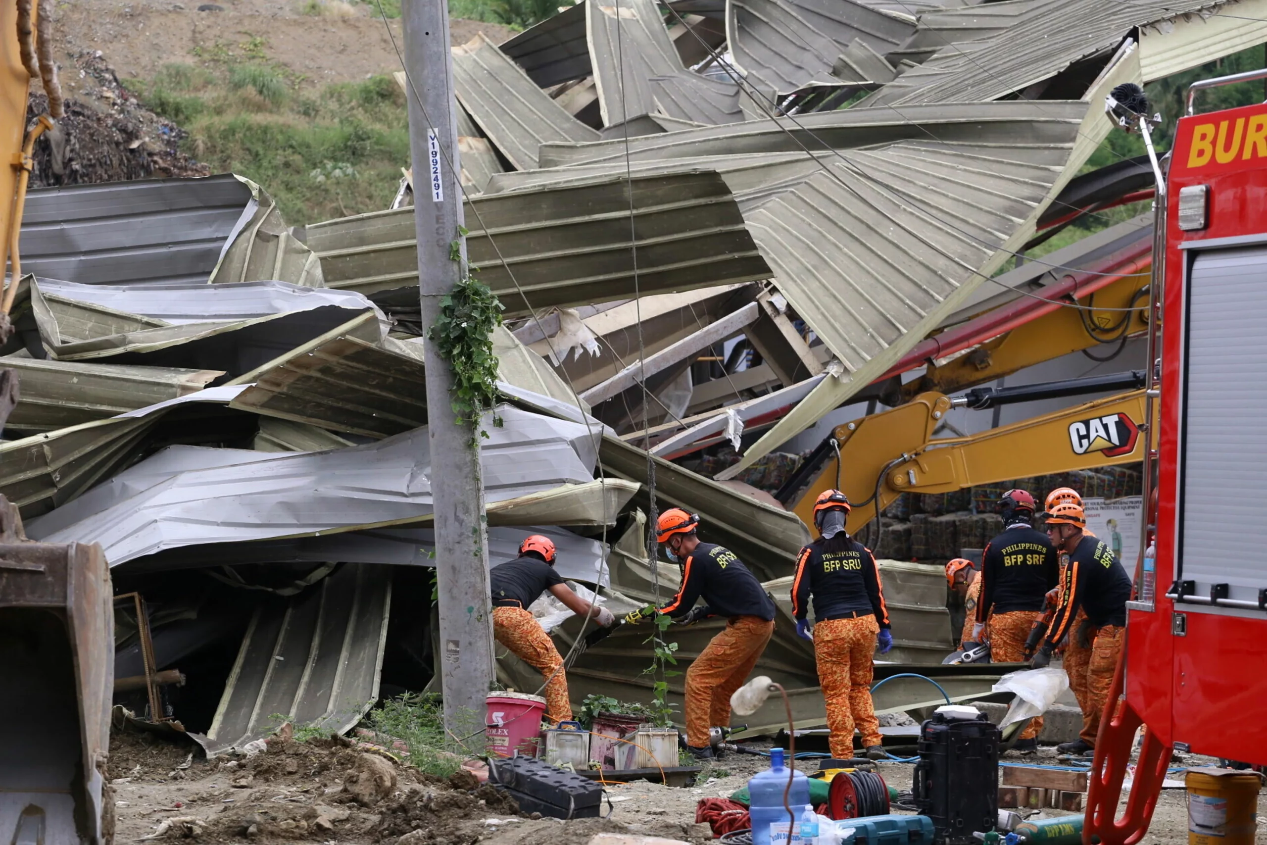 Philippines Building Collapse [titlebase] Leaves Trail of Destruction and Death