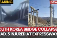 South Korea Overpass Collapse [Titlebase]: 3 Dead in Demolition Site Accident