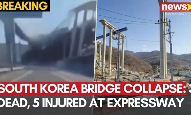 South Korea Overpass Collapse [Titlebase]: 3 Dead in Demolition Site Accident