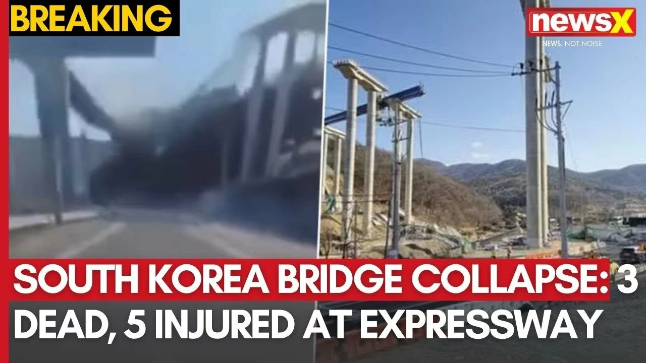 South Korea Overpass Collapse [Titlebase]: 3 Dead in Demolition Site Accident
