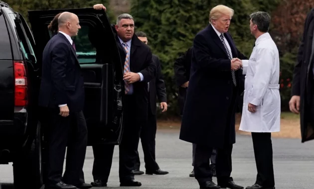 Trump in ‘excellent health’ after medical exam, doctor says
