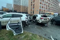 Car explosion in Moscow [titlebase]: Lieutenant General Killed in Balashikha