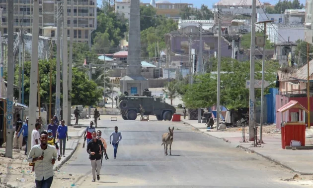Clashes in Somalia’s capital Mogadishu erupt ahead of planned anti-government rally