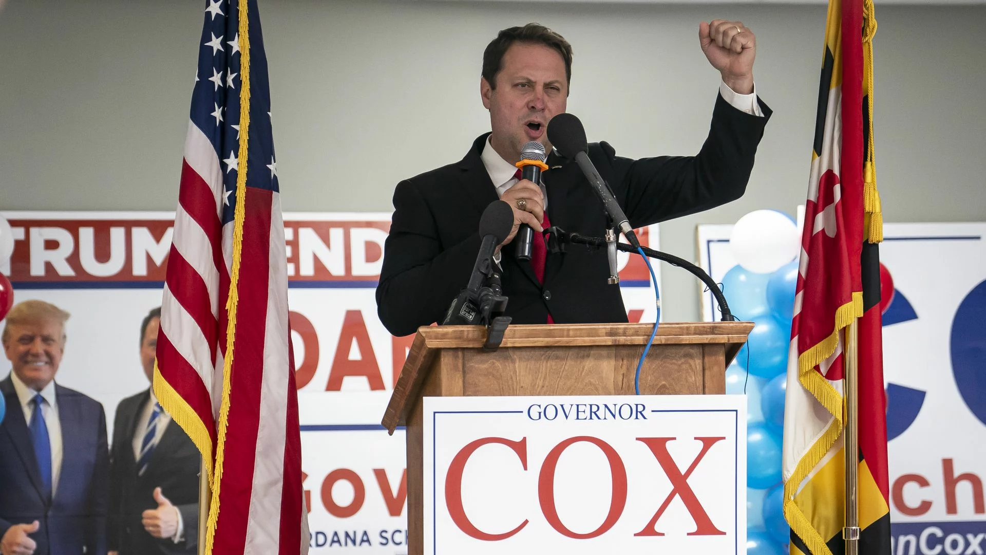 Cox wins Republican nomination [titlebase]: Dan Cox Secures GOP Nomination for Maryland Governor
