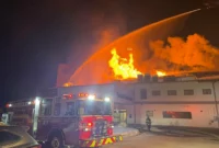 Crews Battle Fire in PA: Massive Blaze Engulfs Industrial Building in Allentown