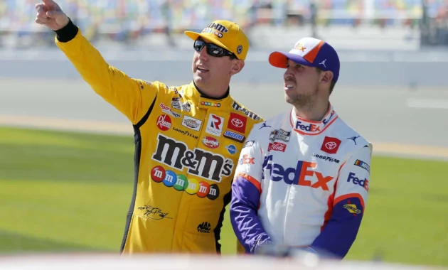 Denny Hamlin Ties Kyle Busch in NASCAR History with Emotional Victory at Michigan