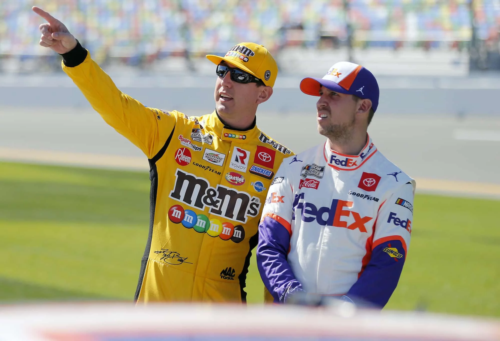 Denny Hamlin Ties Kyle Busch in NASCAR History with Emotional Victory at Michigan