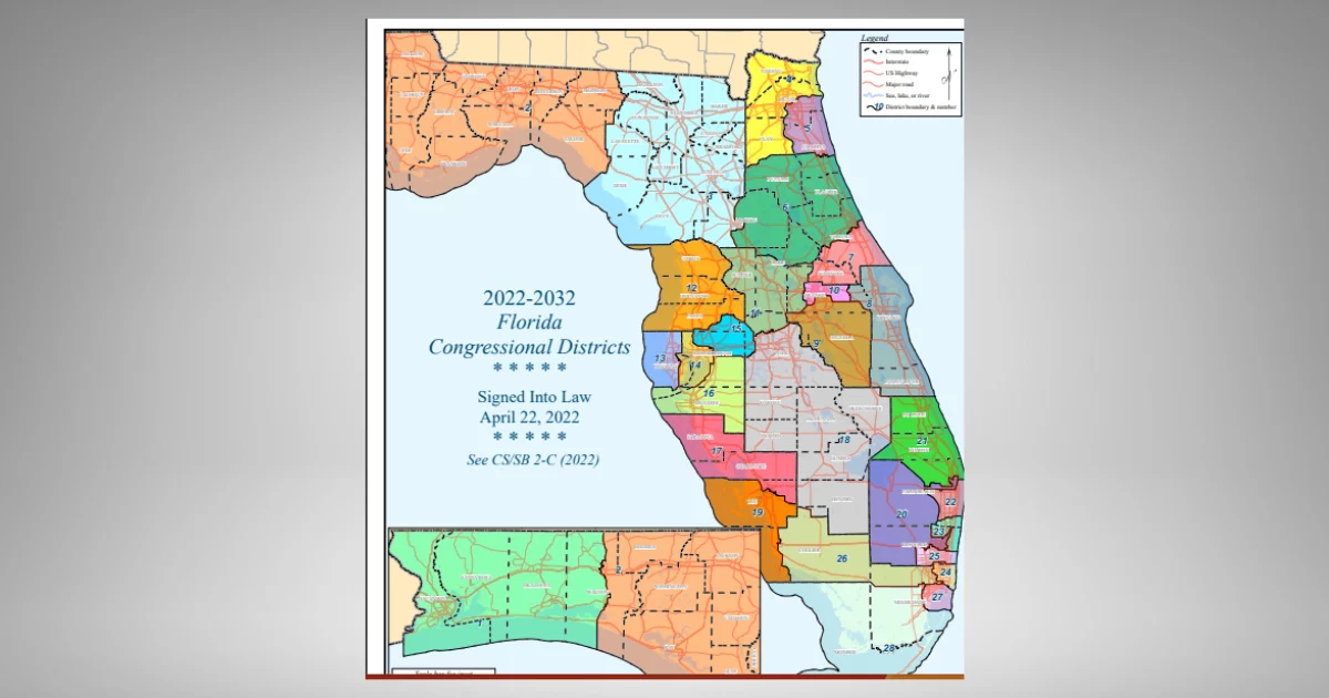 FL court map upheld: New congressional districts survive legal challenge