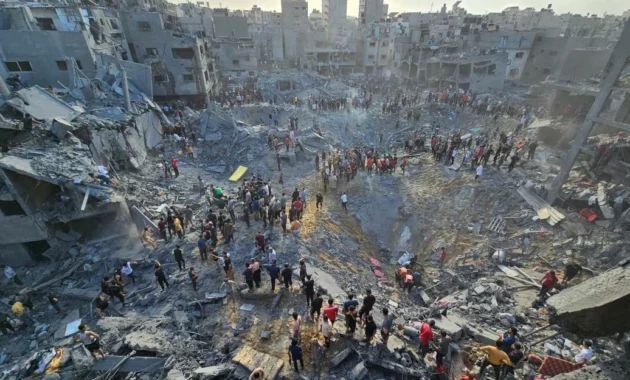 Gaza Hit by Israeli Strikes as Conflict Escalates in the Middle East