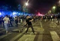 Hundreds detained in France after Paris Saint-Germain’s Champions League win