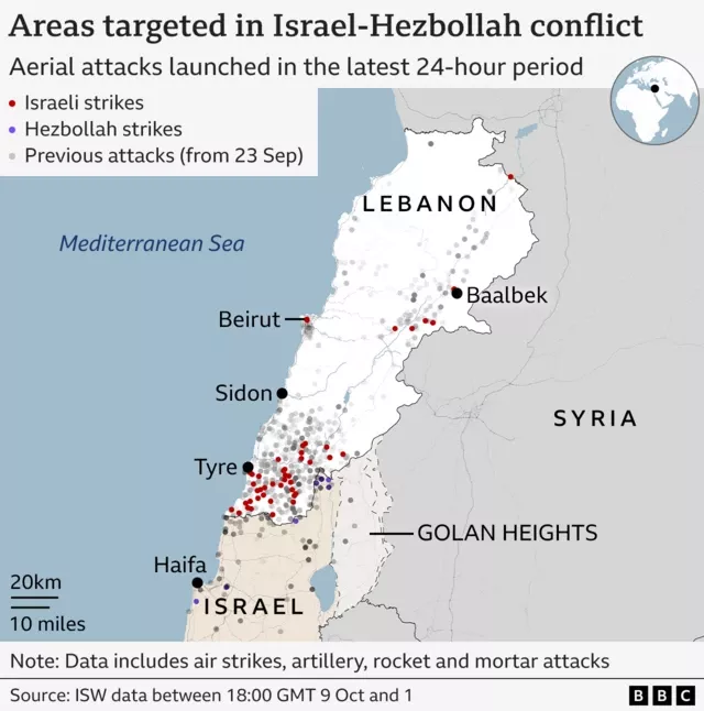 ISR, Hezbollah Trade Attacks [titlebase]: Escalating Conflict in the Middle East