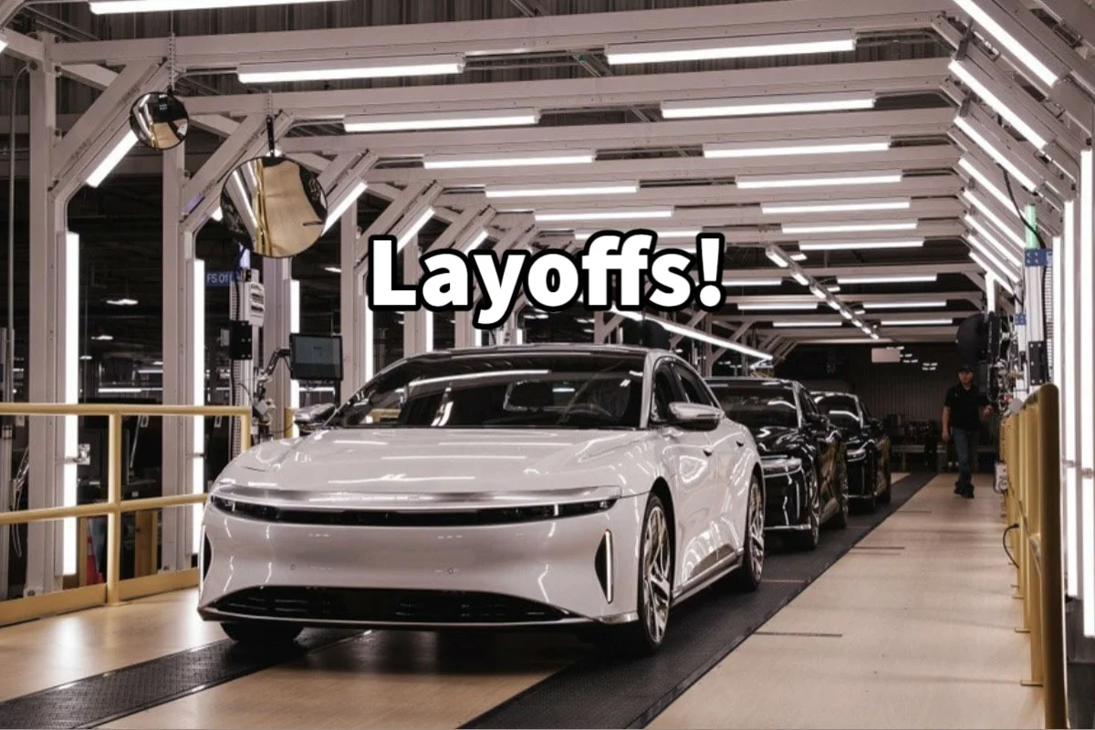 Lucid Motors Announces Massive Layoffs: To Cut About 18% of Staff Amid EV Market Slump