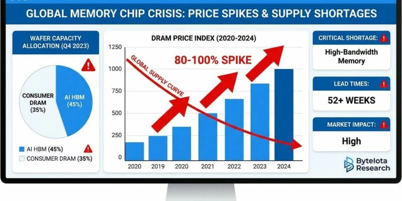 Memory Shortage Hits Prices: Apple to Raise Costs Amid Global Memory Crisis