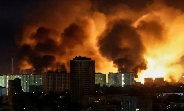 RU Massive Attack on Ukraine: Russia Launches Devastating Aerial Assault