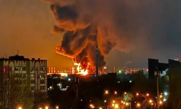 RU military, energy sites hit as Ukraine launches long-range strikes on Russian targets
