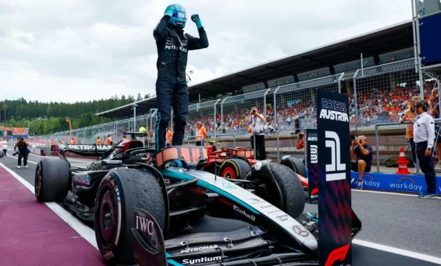 Russell Wins Austrian GP [titlebase]: A Dominant Performance by Mercedes