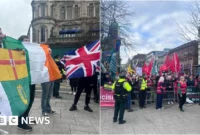 Thousands Rally in Belfast as Tensions Rise Over Immigration and Racism