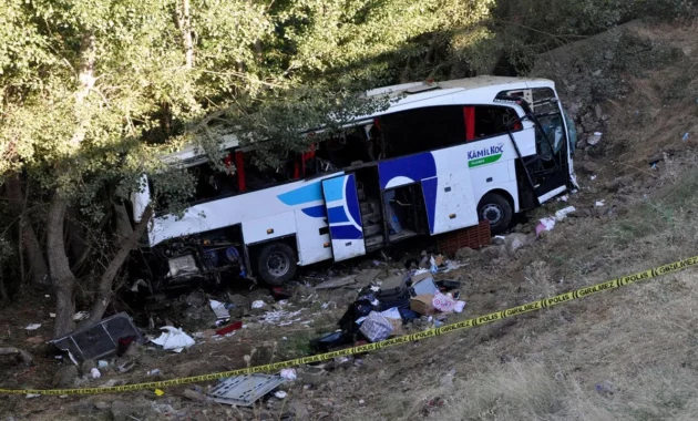 Tragedy Unfolds as Bus Crashes in Turkey [titlebase] Claims Multiple Lives