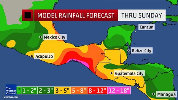 Tropical Storm Boris Forms Off Mexico's Southern Pacific Coast: A Threat to Life and Property