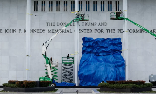 Trump Appeals Removal of Trump Name [titlebase] from Kennedy Center in Last-Ditch Effort