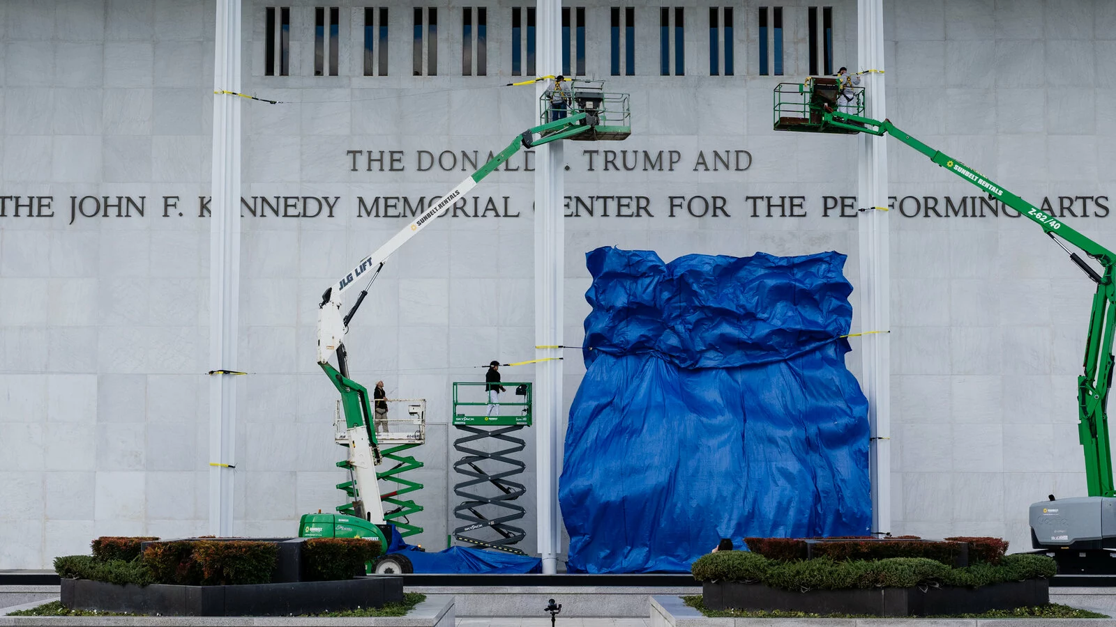 Trump Appeals Removal of Trump Name [titlebase] from Kennedy Center in Last-Ditch Effort