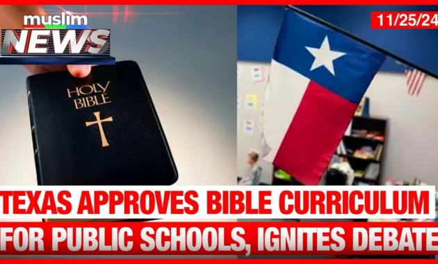 TX board OKs Bible reading [titlebase]: Texas Makes Bible Studies Mandatory in Public Schools