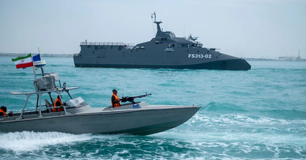 US Conducts Strike on Iran after Tehran Attacks Cargo Ship in Strait of Hormuz