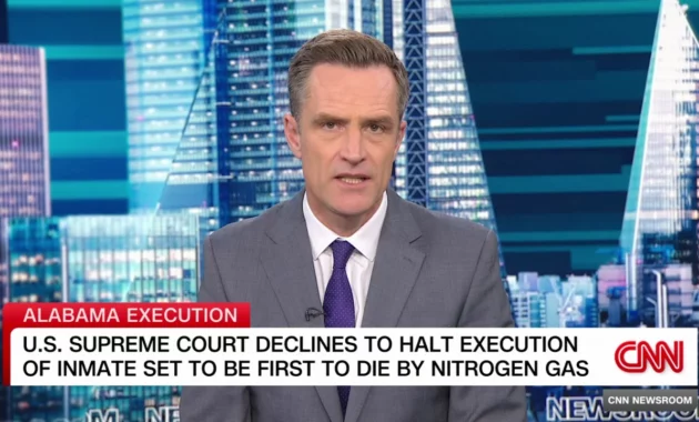 US Supreme Court Denies Nitrogen Gas Execution Plan, Blocks Alabama's Attempt to Execute Jeffery Lee