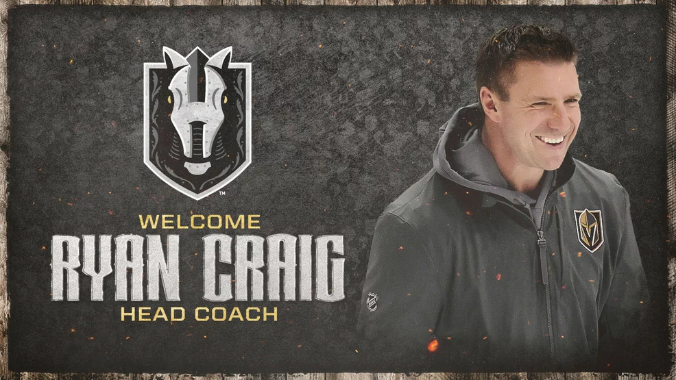 Vegas Golden Knights Unveil Ryan Craig as New Head Coach, Continuing Their Bold Legacy