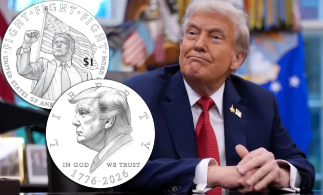 $1 Gold Trump Coin Unveiled: A Commemorative Tribute to America's 250th Birthday