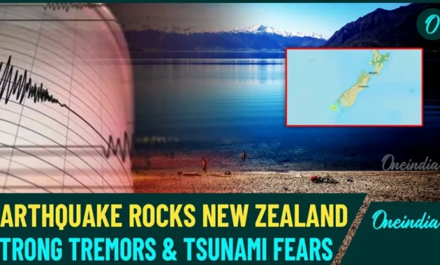 5.9 Quake Hits New Zealand: Tsunami Warning Issued for South Island