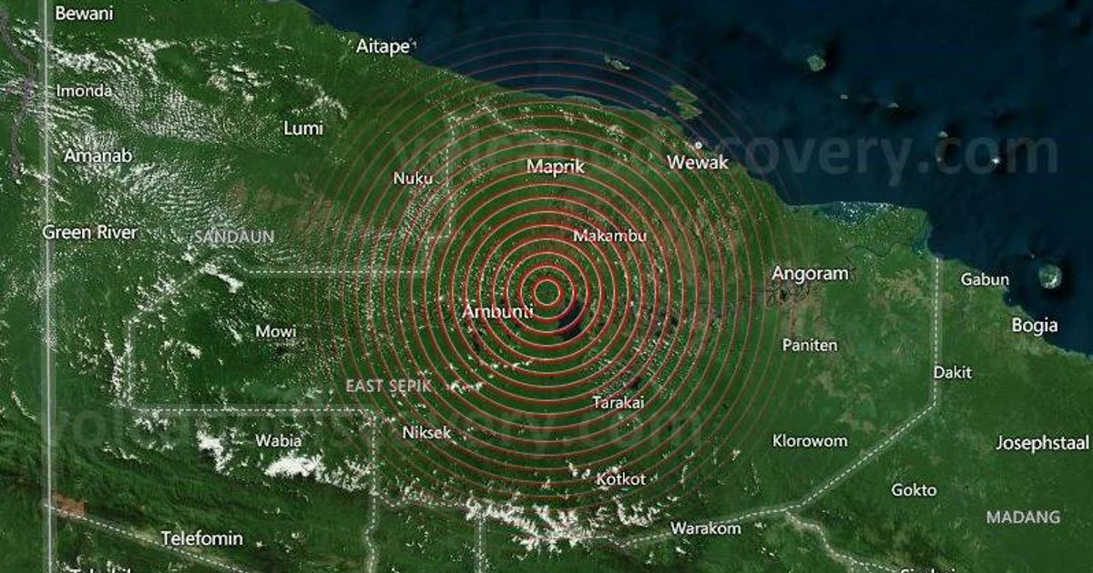 6.5 Quake Strikes PNG: A Devastating Earthquake Hits Papua New Guinea