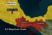 7.3 Quake Hits Mexican Coast: Strong Earthquake Strikes Off Southern Mexico, Causing Widespread Panic