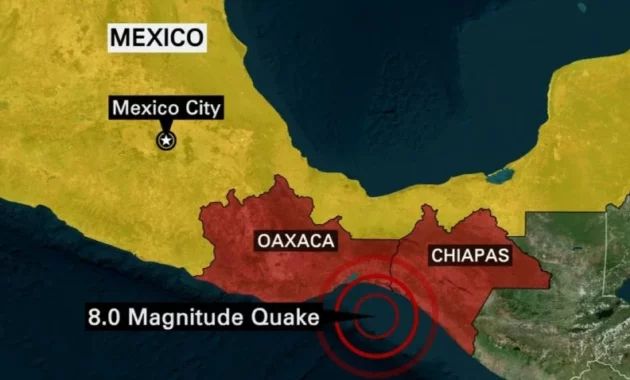 7.3 Quake Hits Mexican Coast: Strong Earthquake Strikes Off Southern Mexico, Causing Widespread Panic