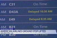 American Airlines Resumes Flights After IT Issue [titlebase] Causes Nationwide Ground Stop