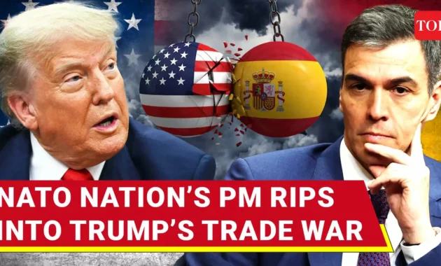 Calls to end US-Spain trade [titlebase] Intensify as Trump Orders Halt to Commerce