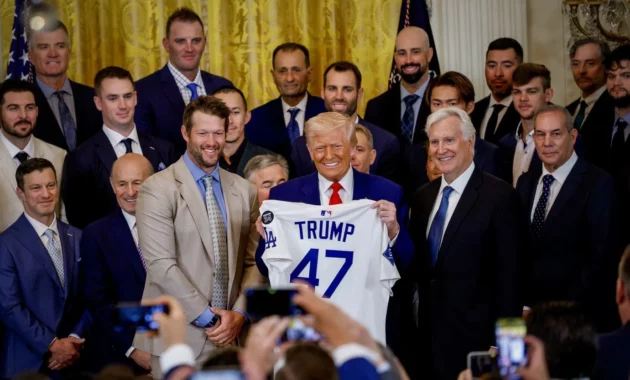 Dodgers to Visit Trump at WH, Celebrating Their World Series Win