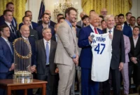 Dodgers Visit Trump at WH [titlebase]: A Celebration of Championship Win