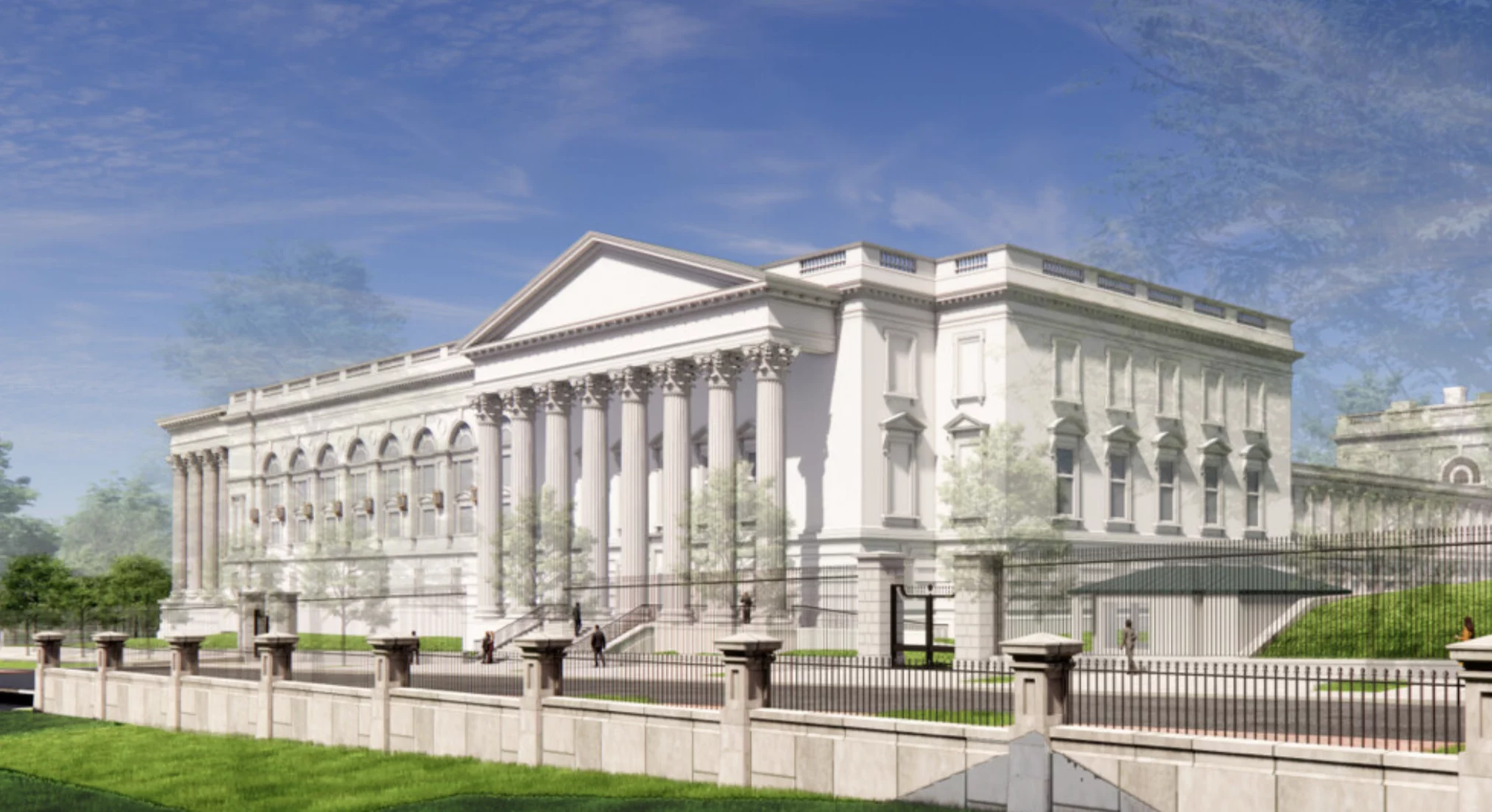 Federal panel OKs new design for White House security enhancements