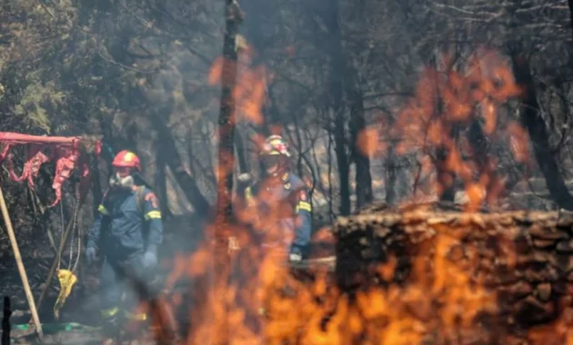 Firefighters Killed in Greece as Wildfires Rage Across Southern Europe