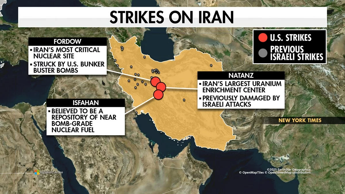 Fresh US strikes on Iran escalate conflict as tensions rise in the Middle East