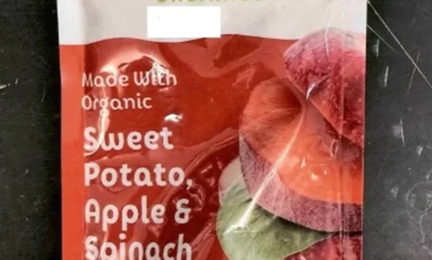 Fruit Puree Pouches Recalled Due to Potential Plastic Contamination