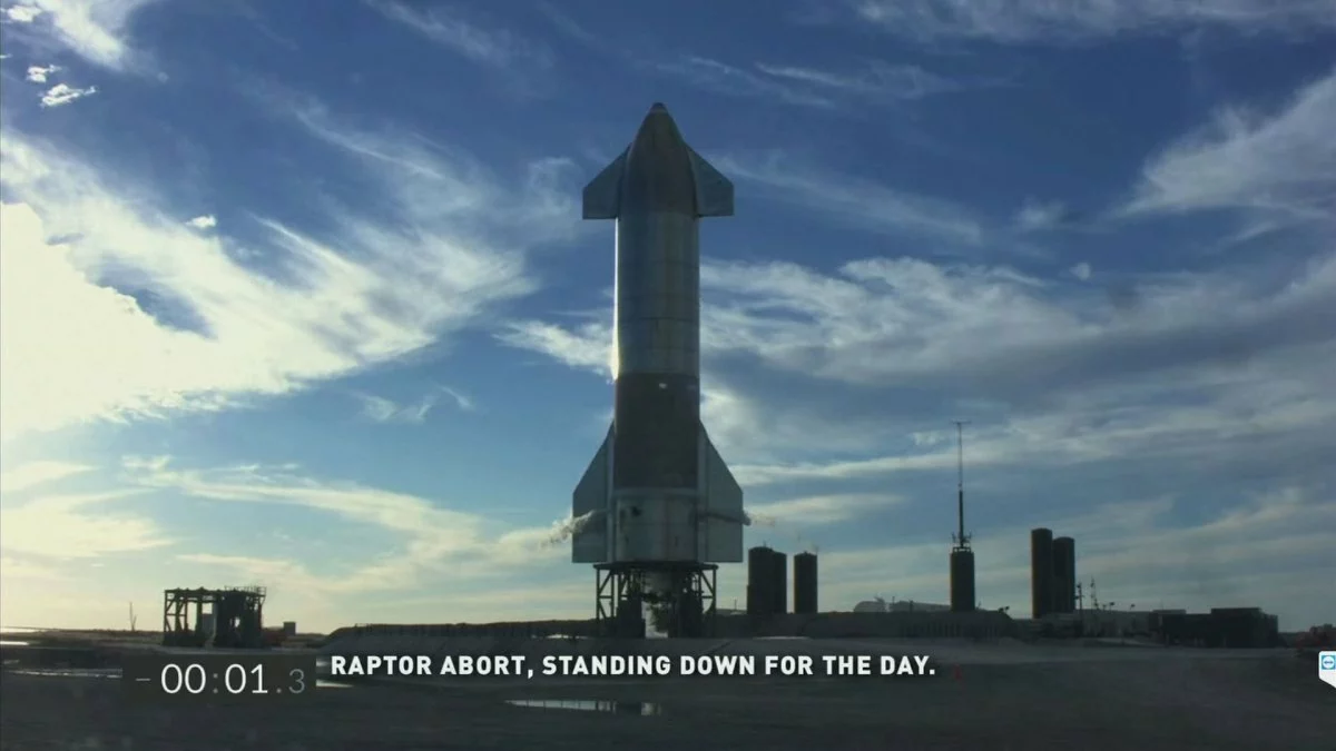 Launch Aborts at Last Second: SpaceX Starship V3 Test Flight Halted Due to Engine Issues