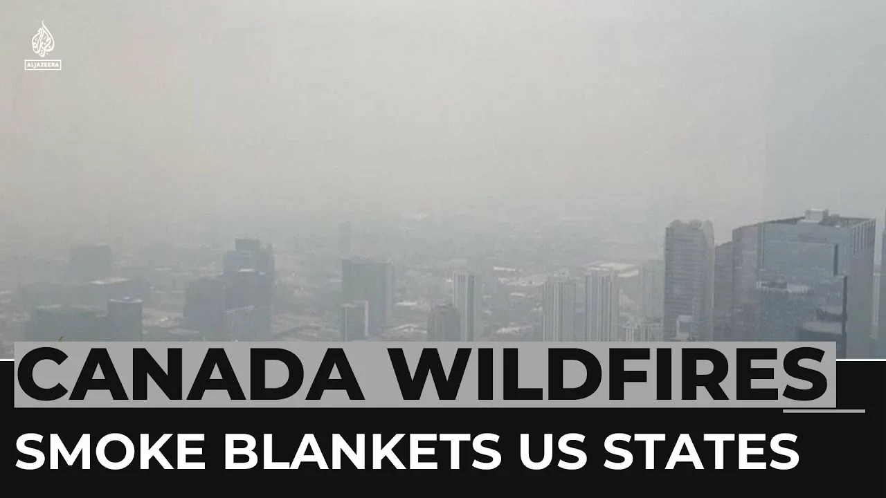 MI lawmakers press Canada for action on raging wildfires as smoke blankets northern US