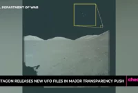 Pentagon Releases New UFO Files Featuring Mysterious Six-Pointed Object Over Yellow Sea
