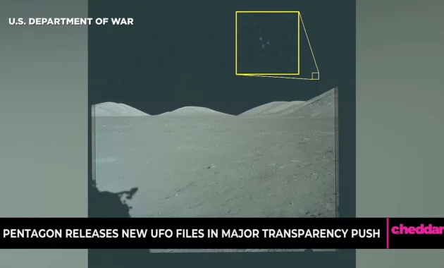 Pentagon Releases New UFO Files Featuring Mysterious Six-Pointed Object Over Yellow Sea