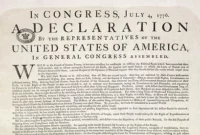 Rare US declaration unearthed in UK National Archives