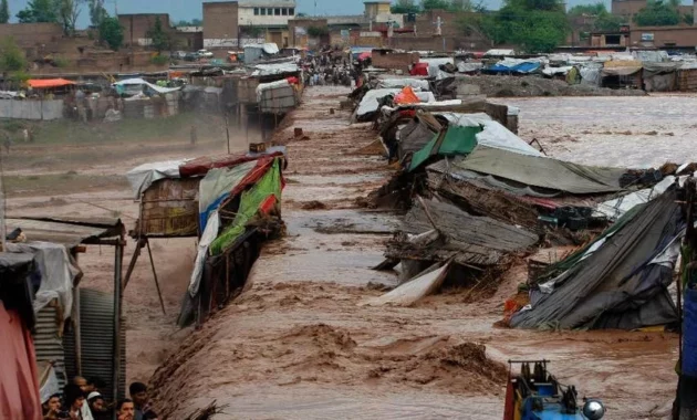 Roof collapses in Pak: Heavy Rains Bring Destruction to Northwest Pakistan